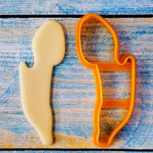 decupator aluat pastă de zahăr fondant contur floare lalea