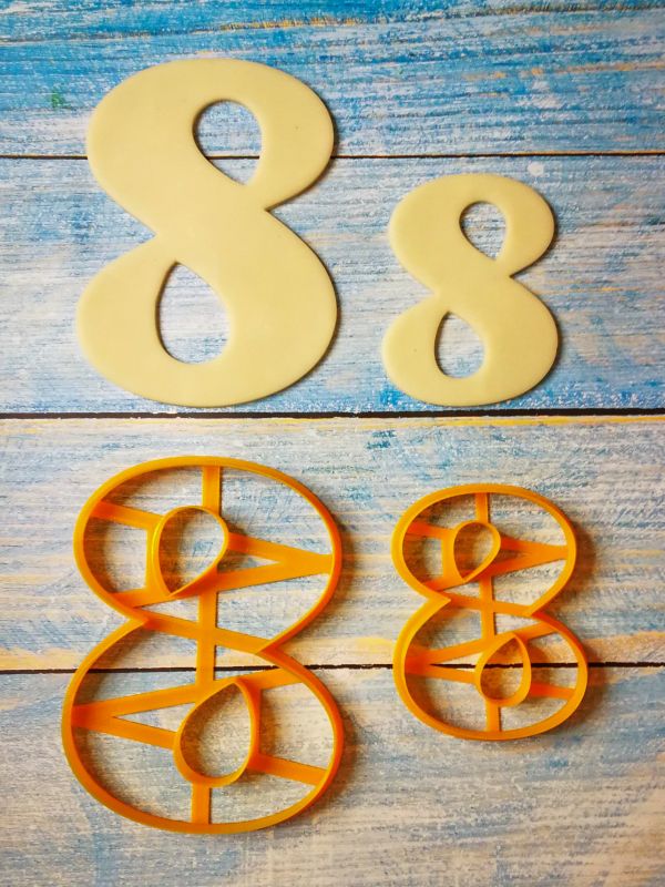 decupator cifra 8 ziua femeii 8 martie