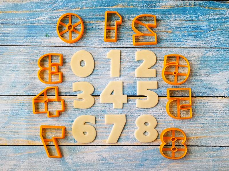 Decupatoare cifre model 7 - imagine 2