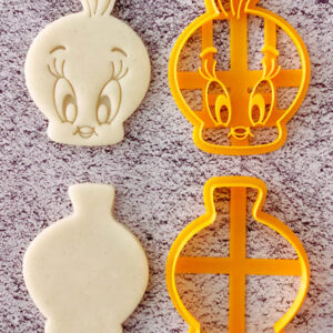 decupator aluat pastă de zahăr fondant biscuiți turtă dulce personaj desene animate tweety