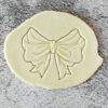 decupator aluat pastă de zahăr fondant biscuiți turtă dulce fundă